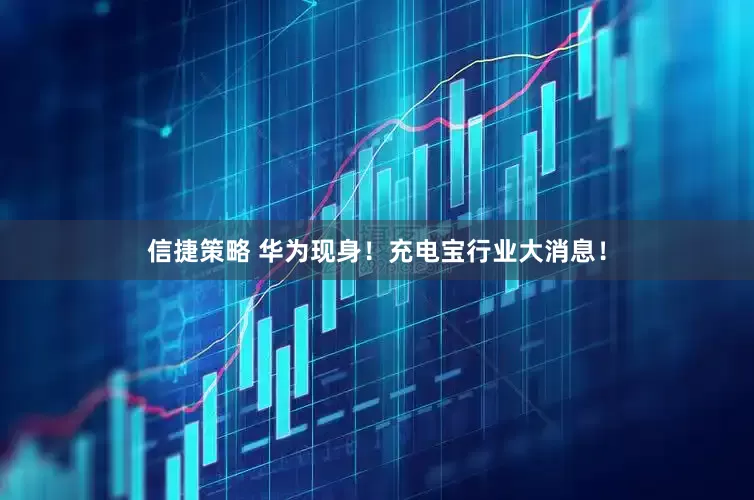 信捷策略 华为现身！充电宝行业大消息！