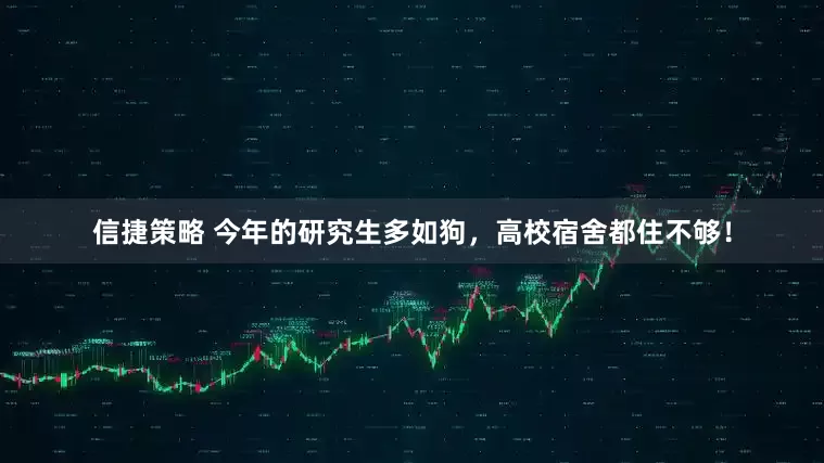 信捷策略 今年的研究生多如狗，高校宿舍都住不够！